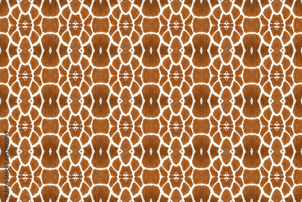 Closeup giraffe skin for the background Closeup giraffe skin for the background