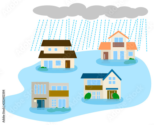 災害　住宅　水害