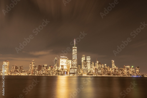 new york skyline at night © Kishore