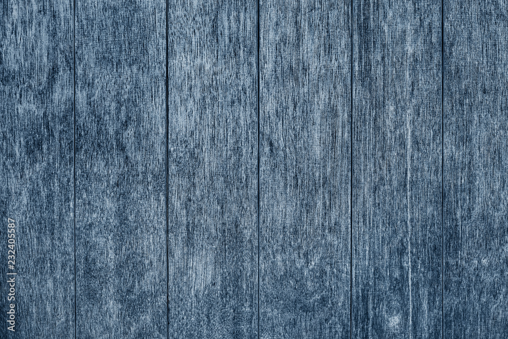 Naklejka premium Blue wooden texture flooring background