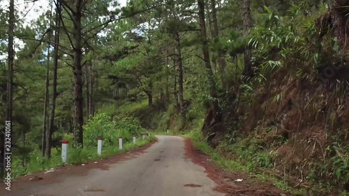 4k way in forest Da Lat Lam Dong Vietnam