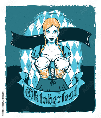 Oktoberfest Bar Maiden