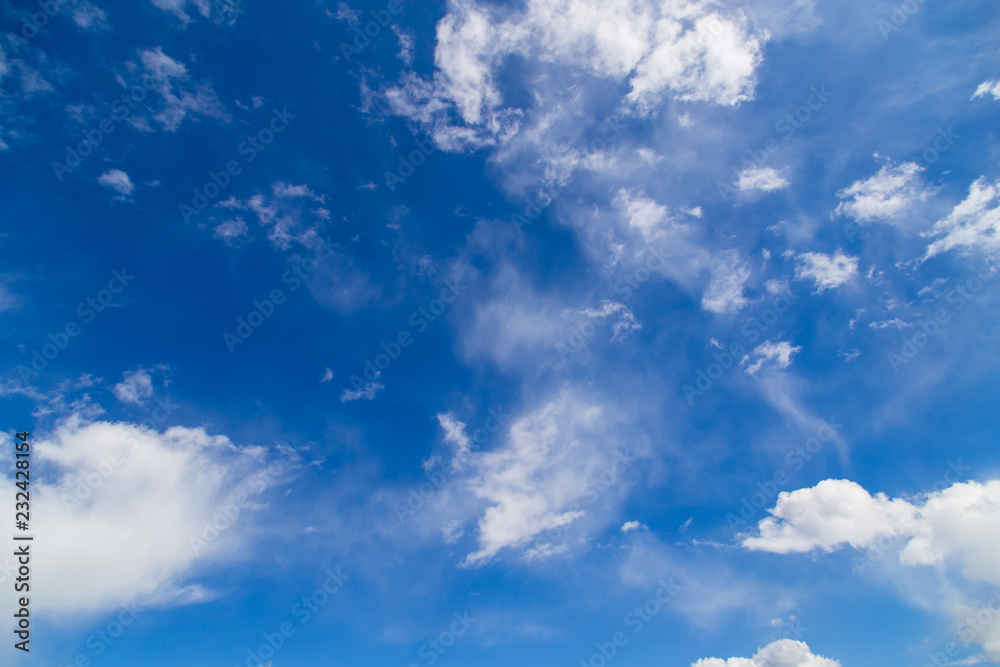 Clouds against blue sky as abstract background Clouds against blue sky as abstract background