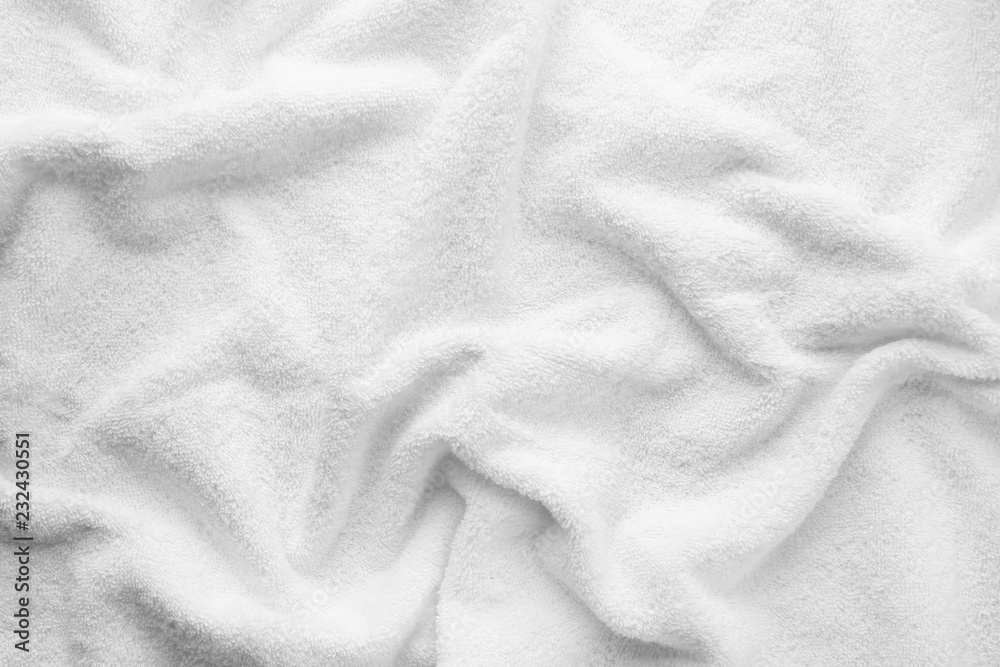 Obraz premium Texture of clean soft towel