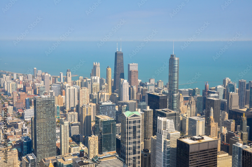 Panoramic view of Chicago