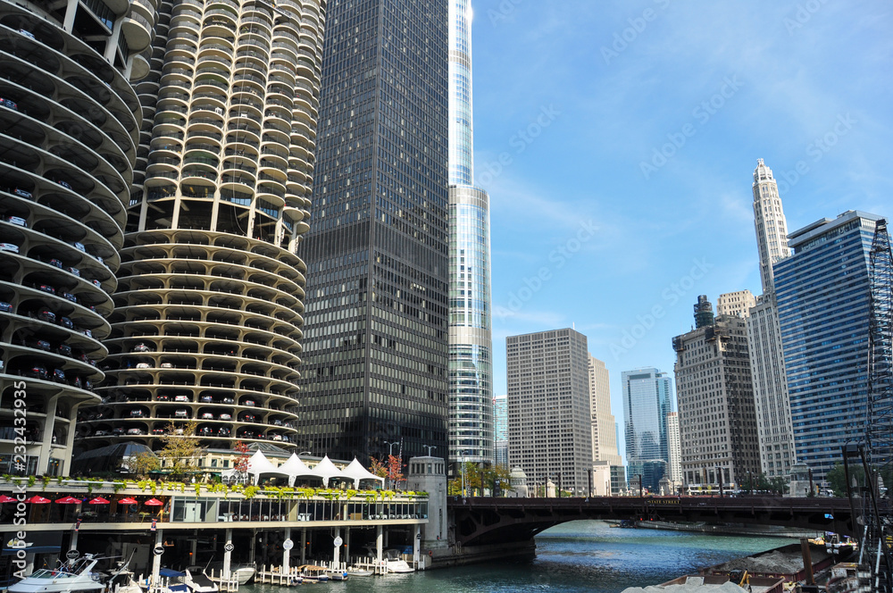 Obraz premium Buildings in Chicago