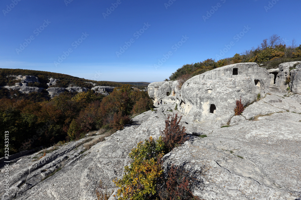 Ancient city of Eski-Kermen Crimea