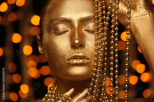 Beautiful young woman with ...