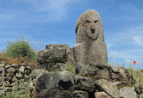 Corsica. The Statue of Filitosa photo