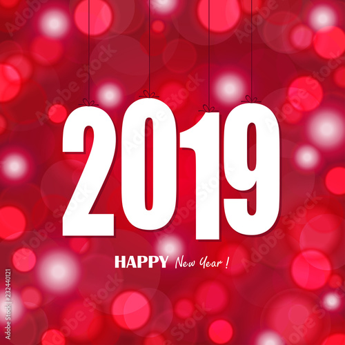 hang tags with year 2019