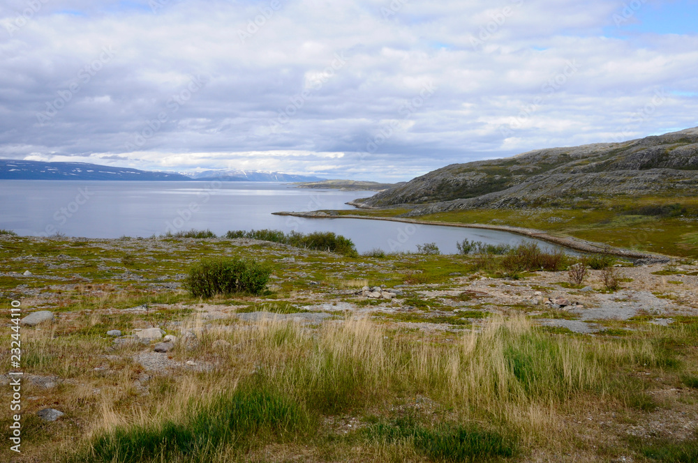halt am Porsangerfjorden