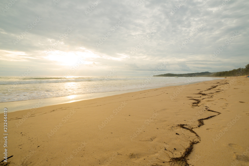 Beach scene in Thailand