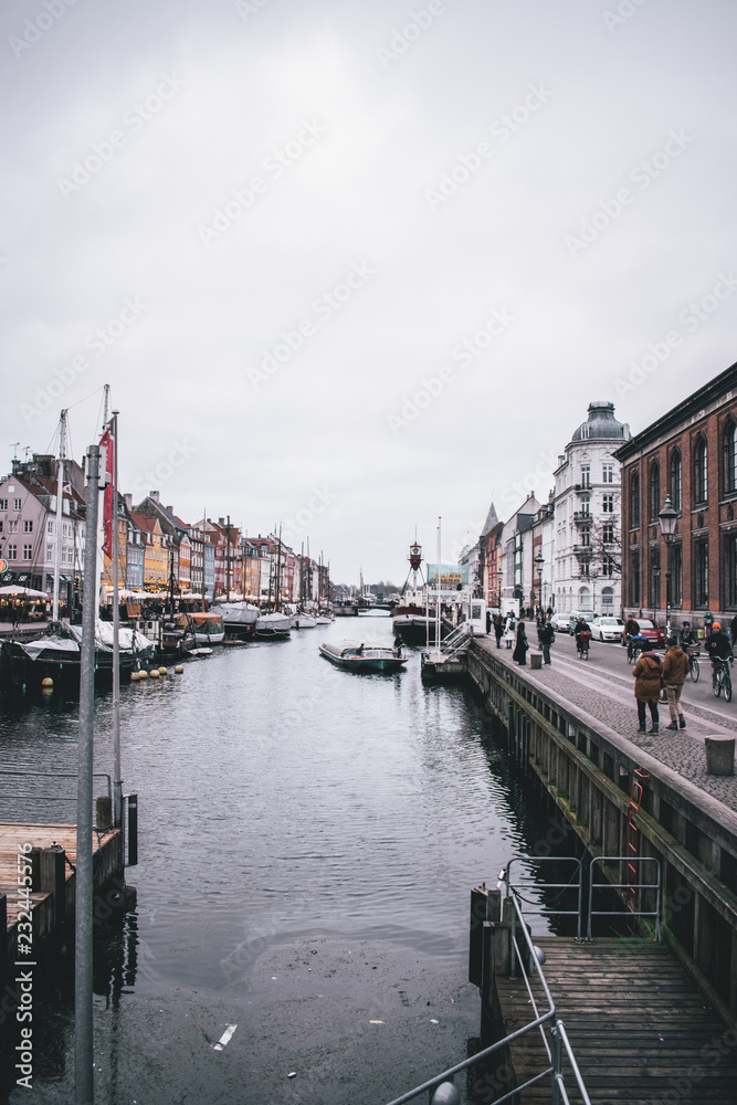 Beautiful Copenhagen during winter time