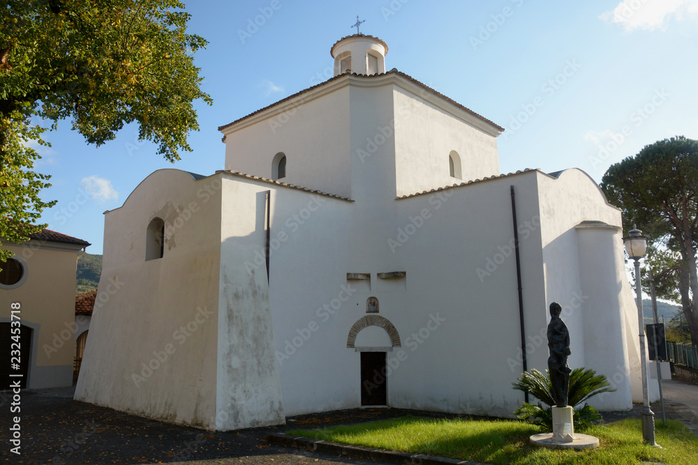 Fototapeta premium Santuario S.Maria A Vico, Giffoni Valle Piana, Italia.