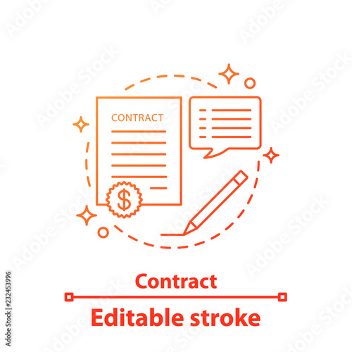 Contract concept ico