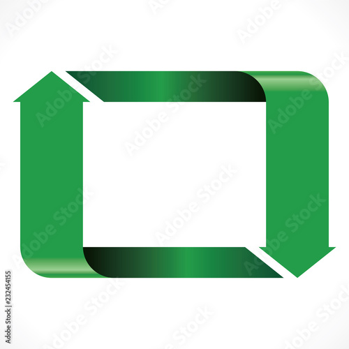 Arrow frame vector