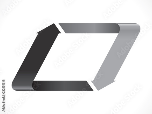 Arrow frame vector