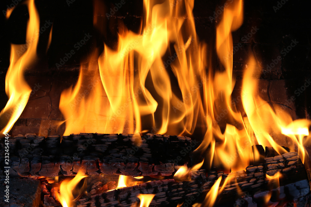 flames background texture