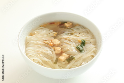 Vietnamese food, rice noodles