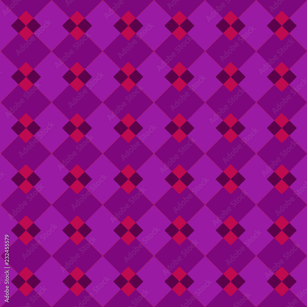 Seamless pattern background from a variety of multicolored squares.