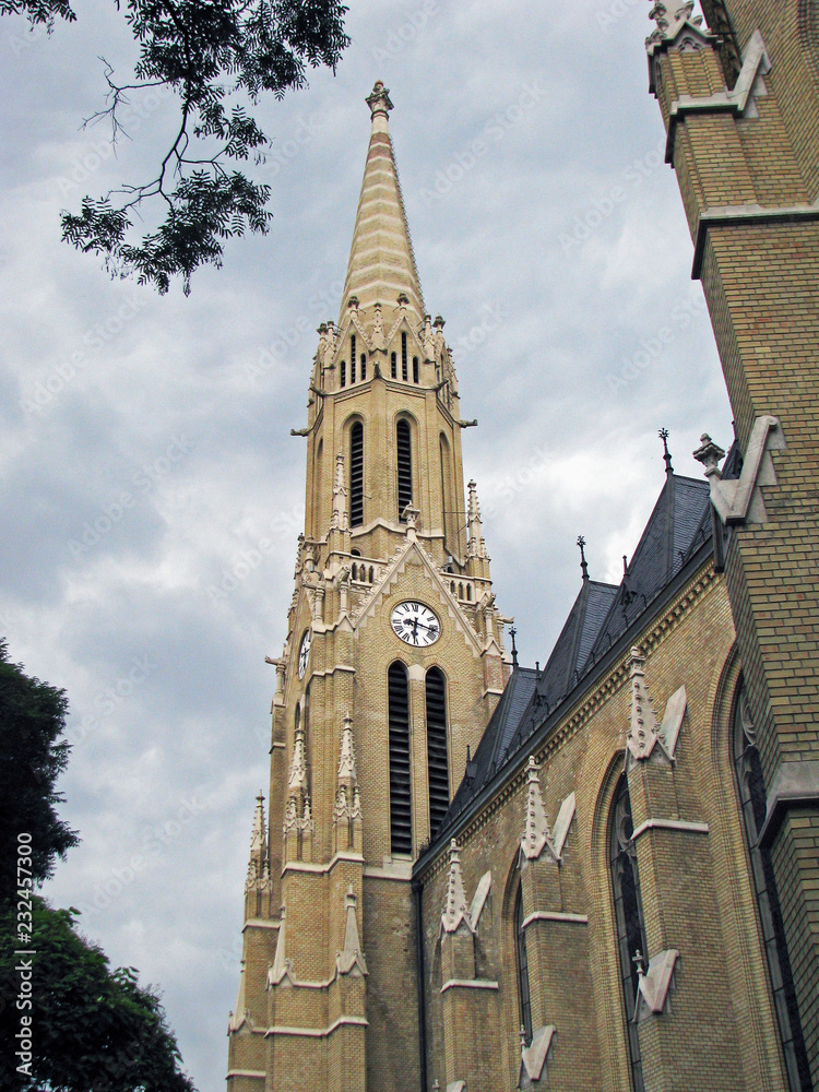 Saint Elisabeth Church or Erzsebet church in Budapest, Hungary