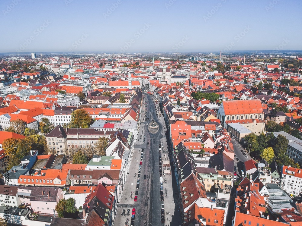 Augsburg from the air
