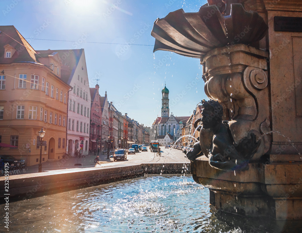 Augsburg in its full swing