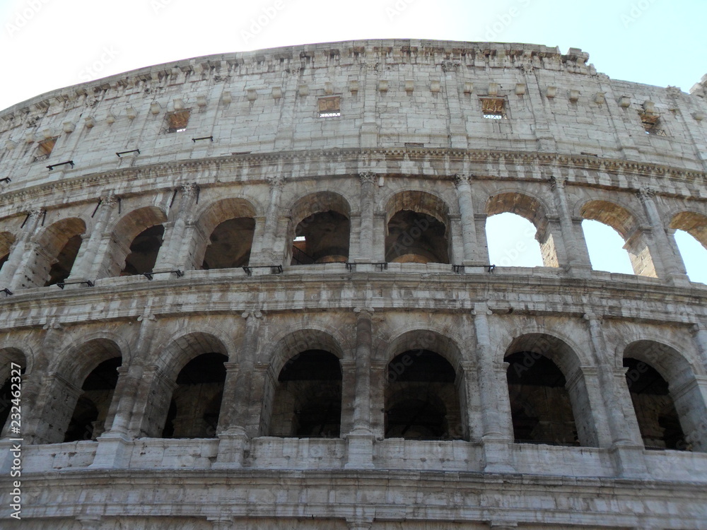 Colosseum, Flavian Amphitheatre in Rome, Italy
