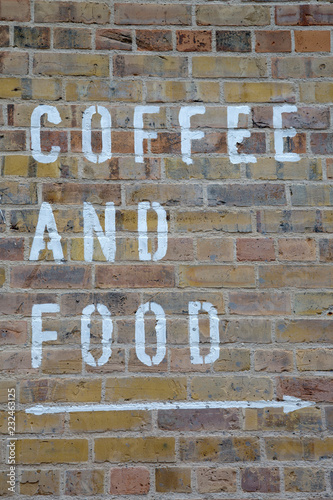 Coffee and Food Sign