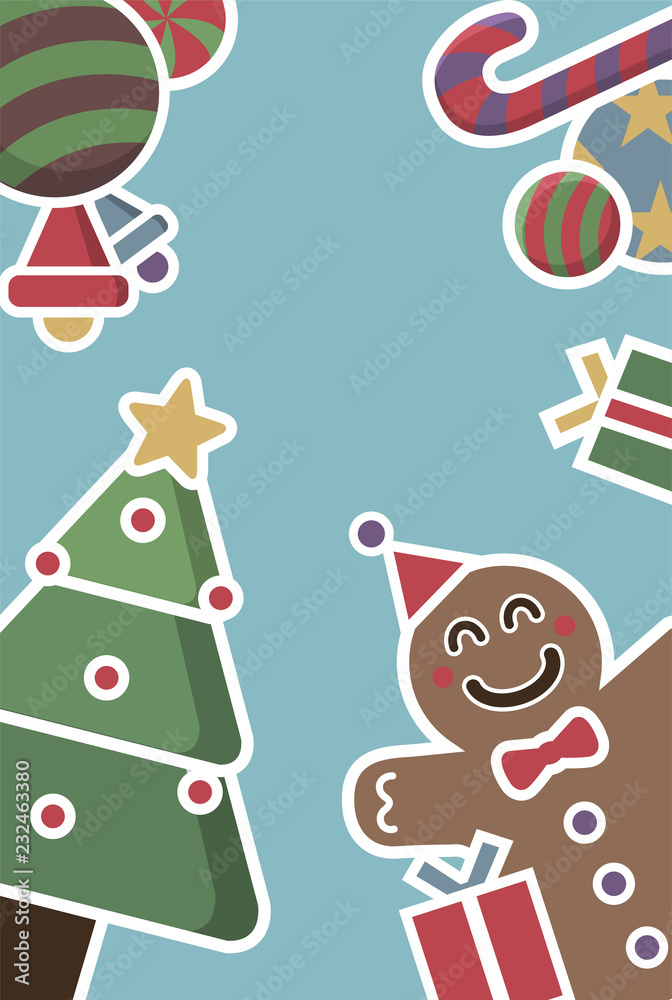 Naklejka premium Ginger Cookie A