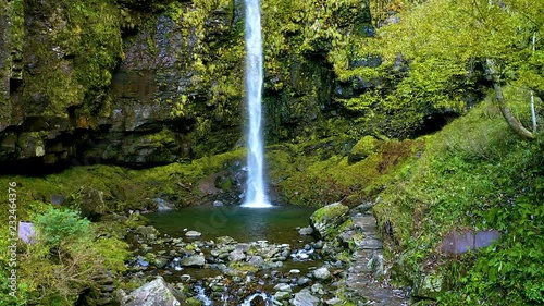 岐阜県　阿弥陀ヶ滝　紅葉　2018 ドローン空撮