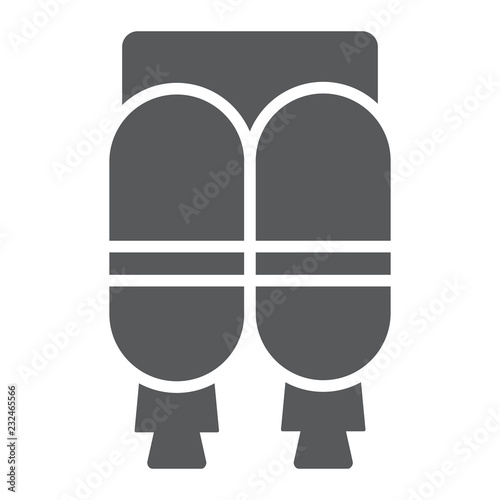 Jetpack glyph icon, astronomy and technology, space transport sign, vector graphics, a solid pattern on a white background.