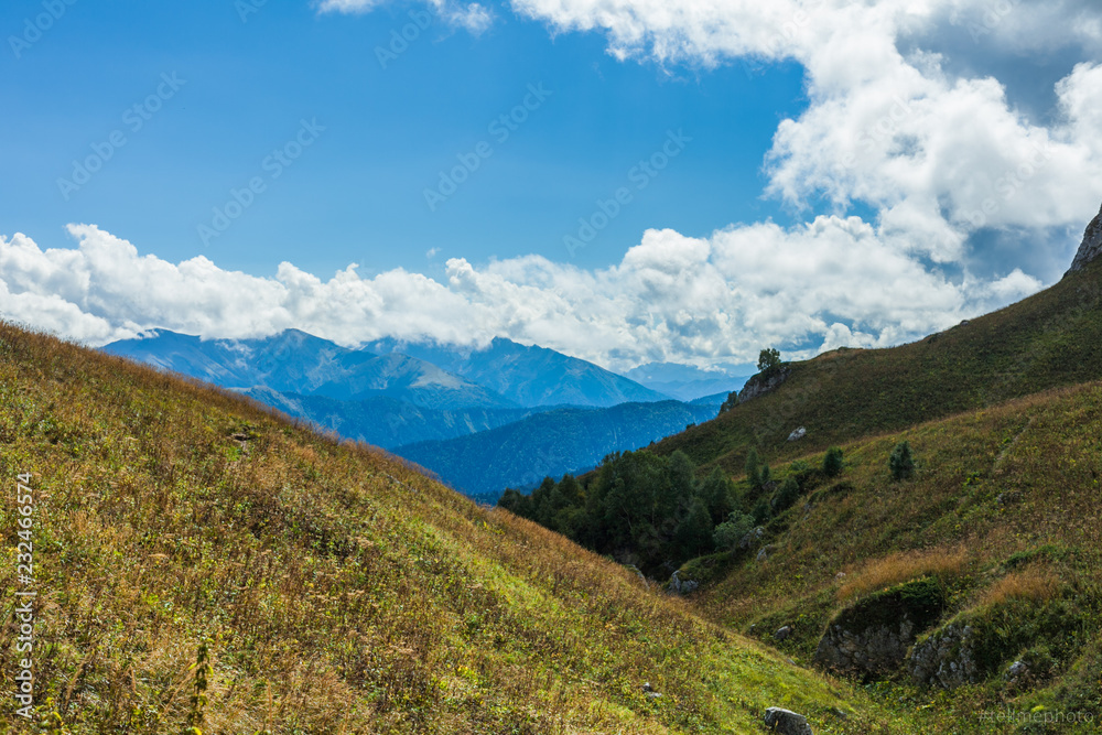 Mountains Plateau Lagonaki of Adygea. Russian Caucasus. Mountains Plateau Lagonaki of Adygea. Russian Caucasus.