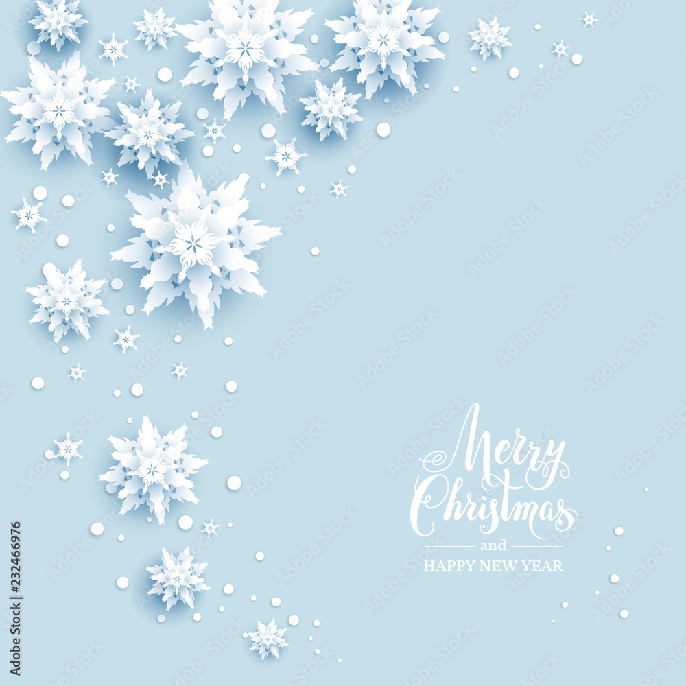 Light blue card Stock Vector Adobe Stock