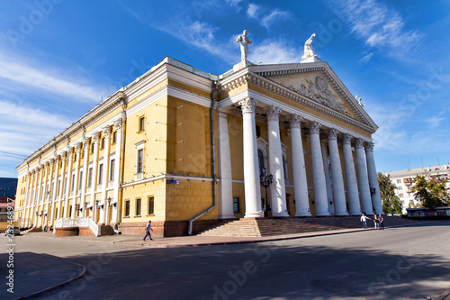 Bild auf Leinwand Chelyabinsk, Russia - August 07, 2018: State Academic Opera and Ballet Theater