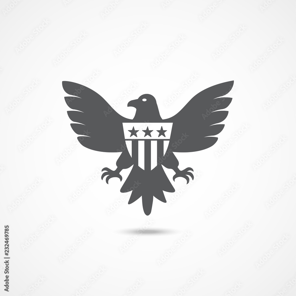 Fototapeta premium American Eagle Icon