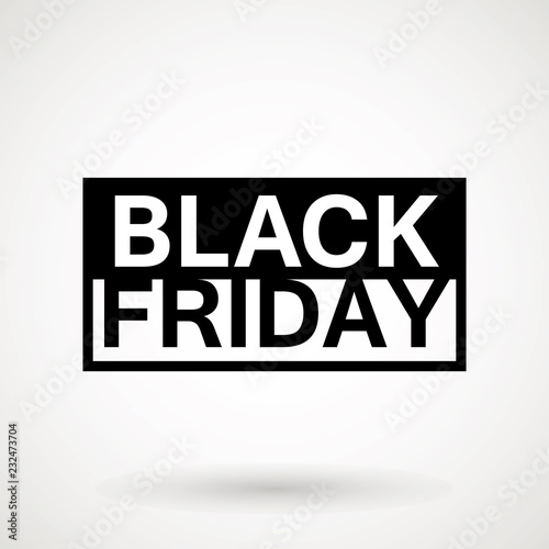 Black Friday glitch text. Anaglyph 3D effect. Technological retro background. Online shopping concept. Sale, e-commerce, retailing, discount theme. Vector illustration. Creative web template