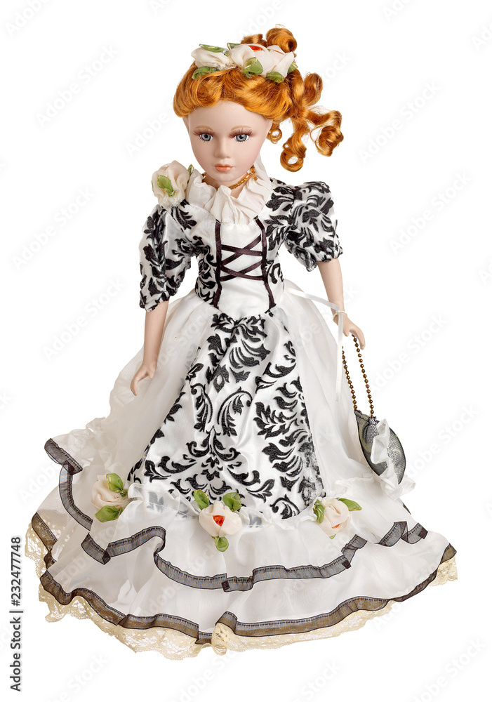 porcelain blonde doll	
