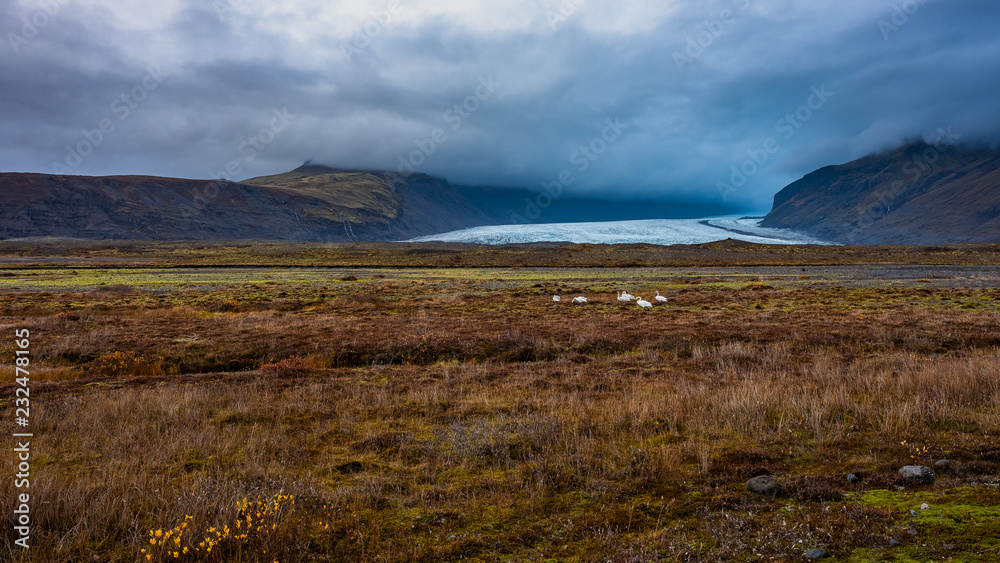 Melting ice, glacier, global warming Melting ice, glacier, global warming