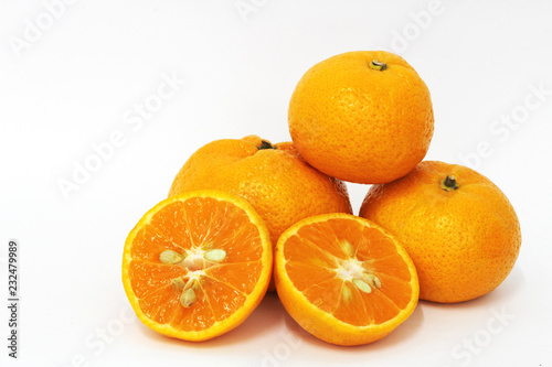 Orange fruit is sweet and has high vitamin C.
