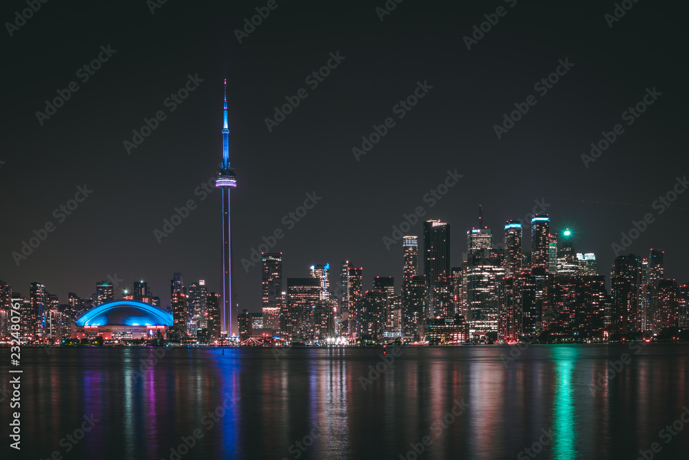 Obraz premium Toronto at night