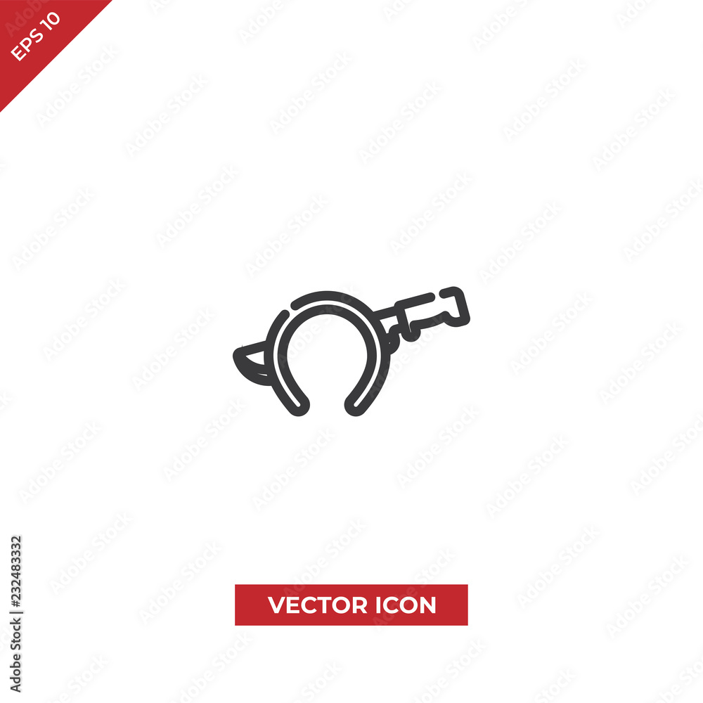 Knife vector icon Knife vector icon