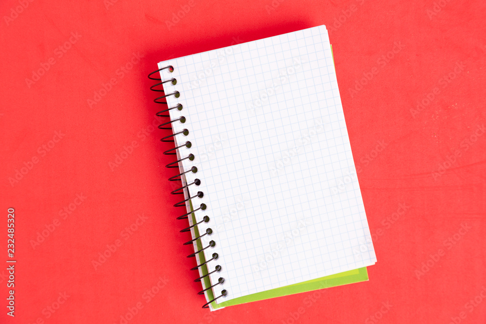 blank grid notebook with color background blank grid notebook with color background