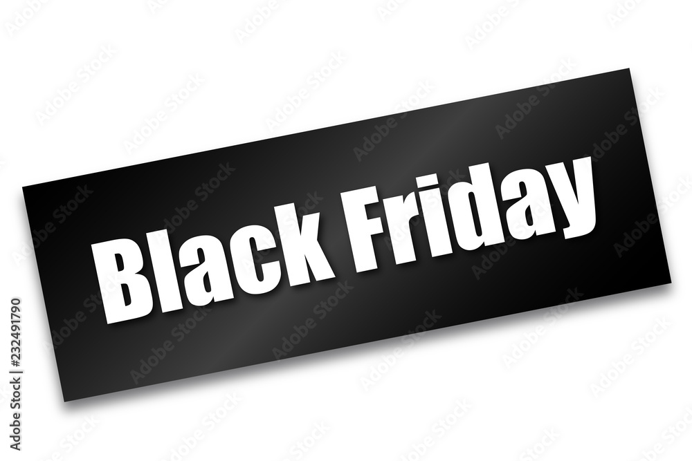 Obraz premium Black friday
