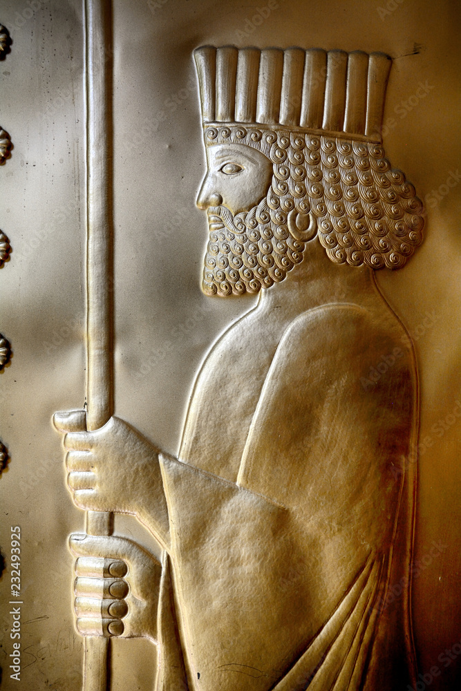 Zoroastrian fire temple, Chak Chak, Iran