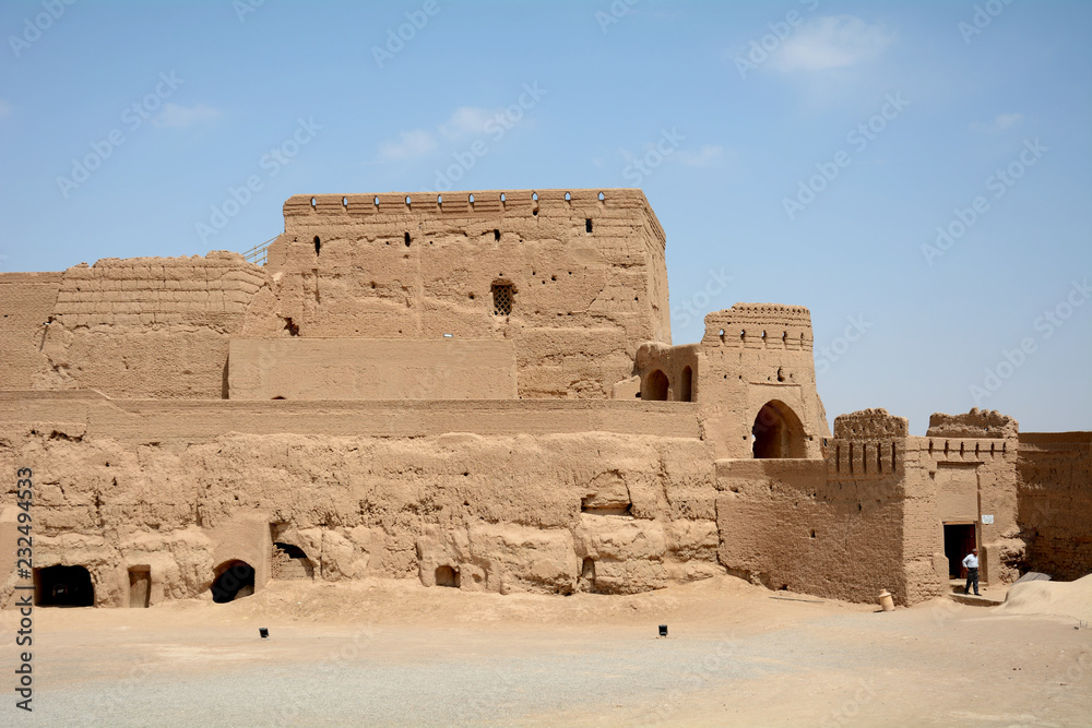 Mud castle, Meybod, Iran