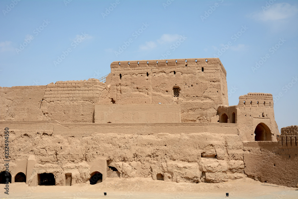 Mud castle, Meybod, Iran Mud castle, Meybod, Iran