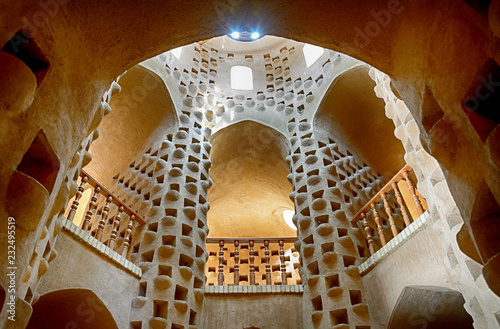 Pigeon tower, Meybod, Iran photo