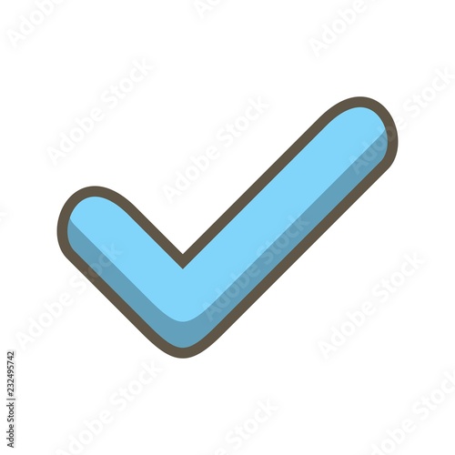 Valid Web Filled Outline Icon