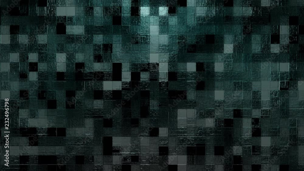 Abstract Black Tiles Looping Background Abstract Black Tiles Looping Background